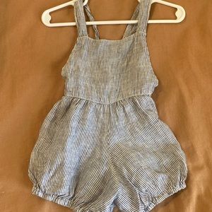 Striped Mabo playsuit